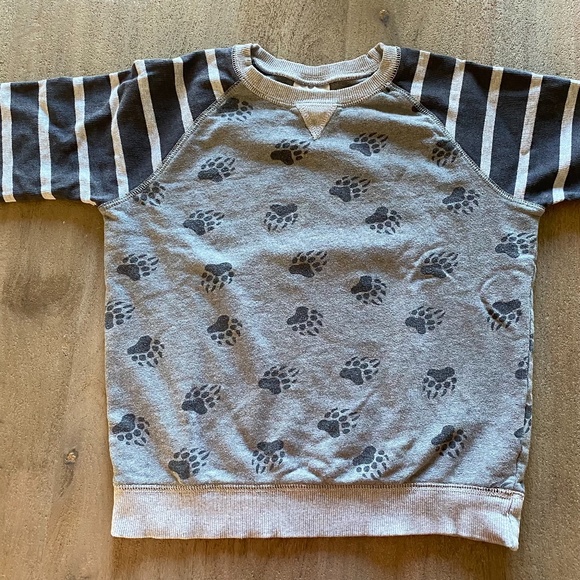 Hanna Andersson Print Sweatshirt Size 140 or 10 -N8 - Picture 4 of 6